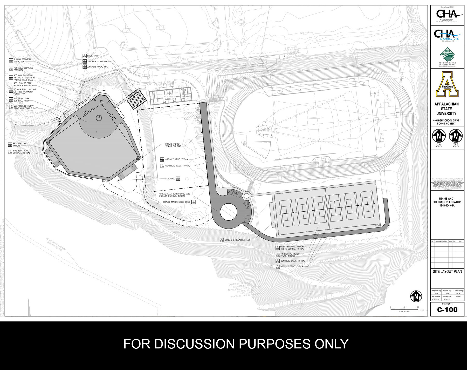 105 Property CHA Tennis design and development rendering