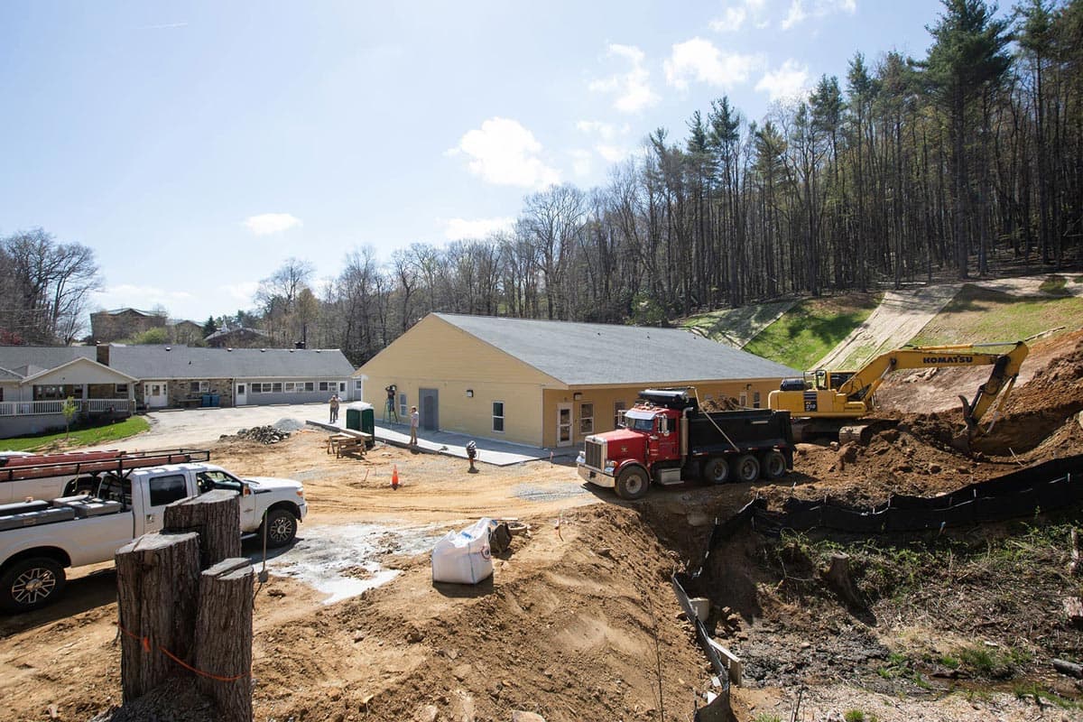 Child Development Center construction