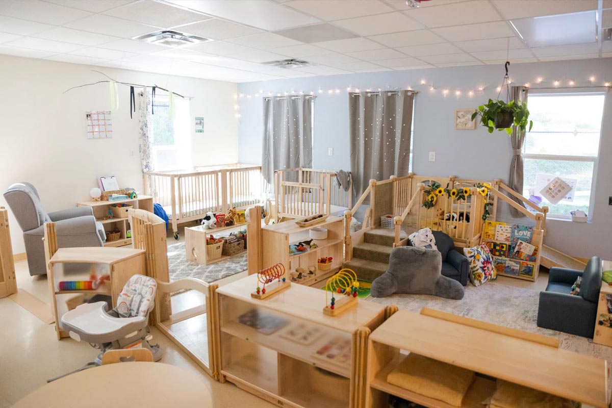 new classroom in Child Development Center