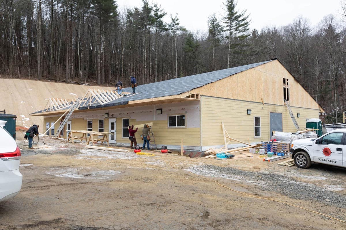 Child Development Center construction