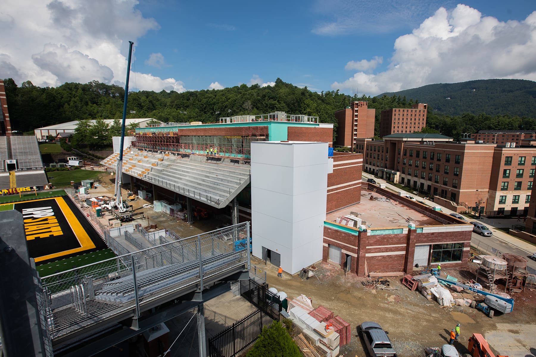 football field construction