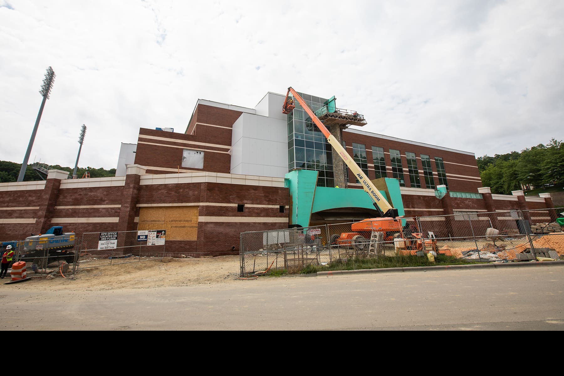 football field construction