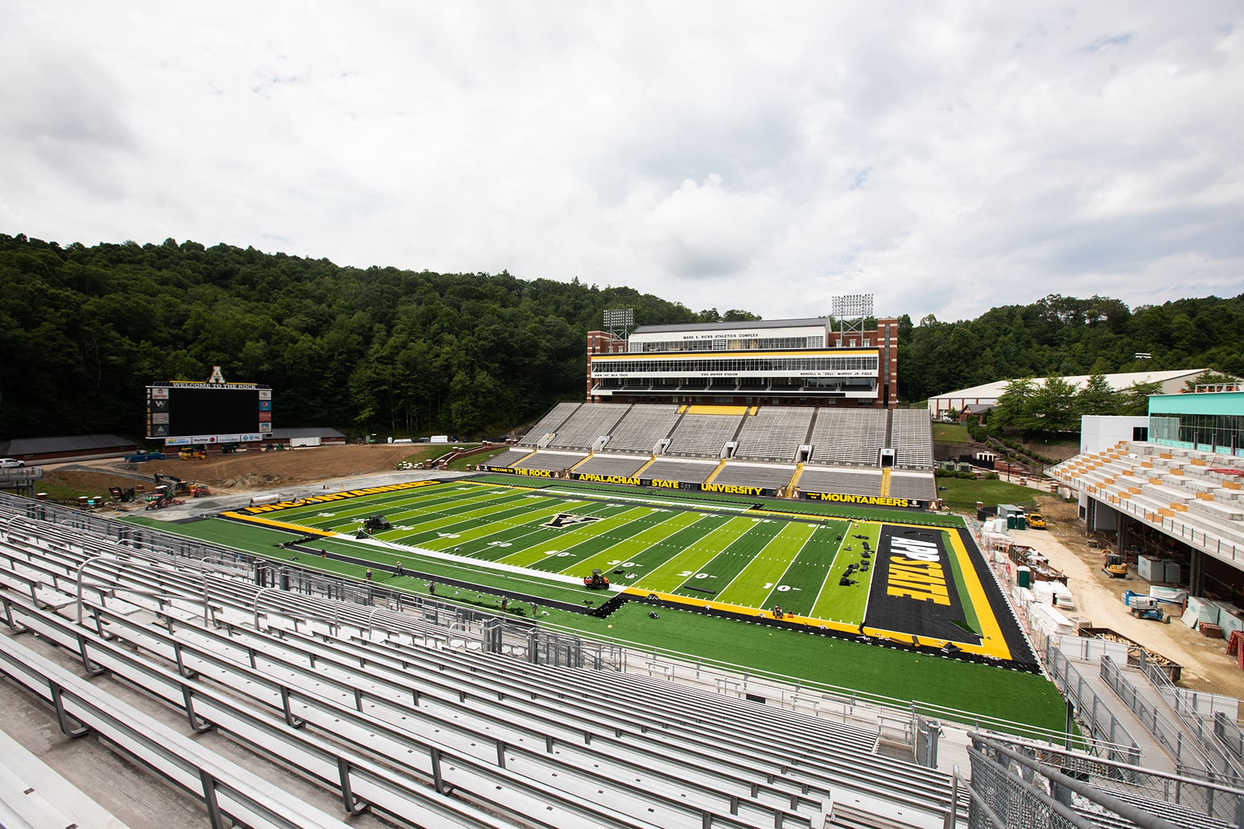 football field construction