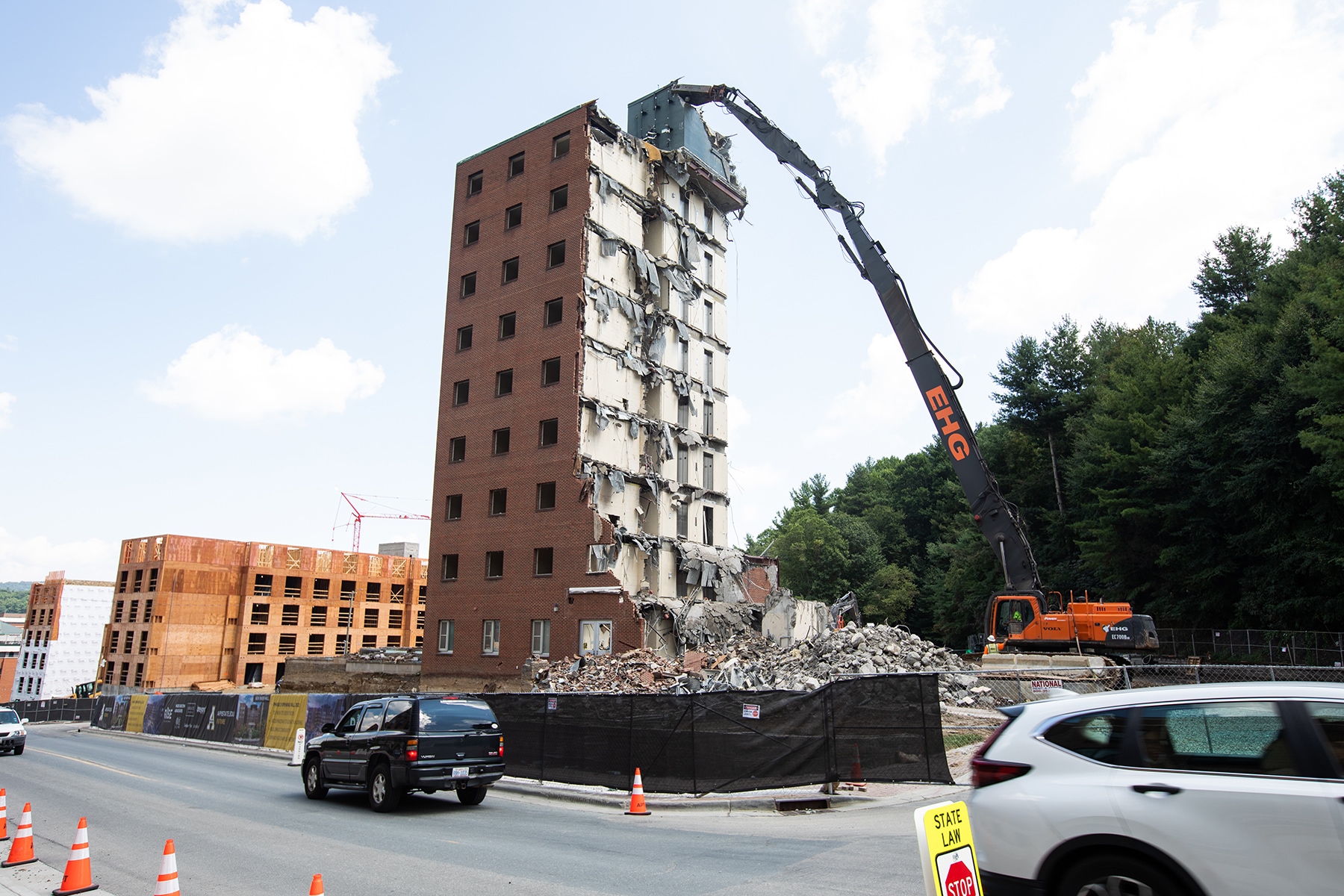 Residence halls construction